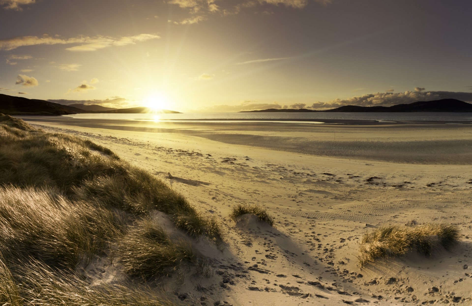 plage sable côte paysage