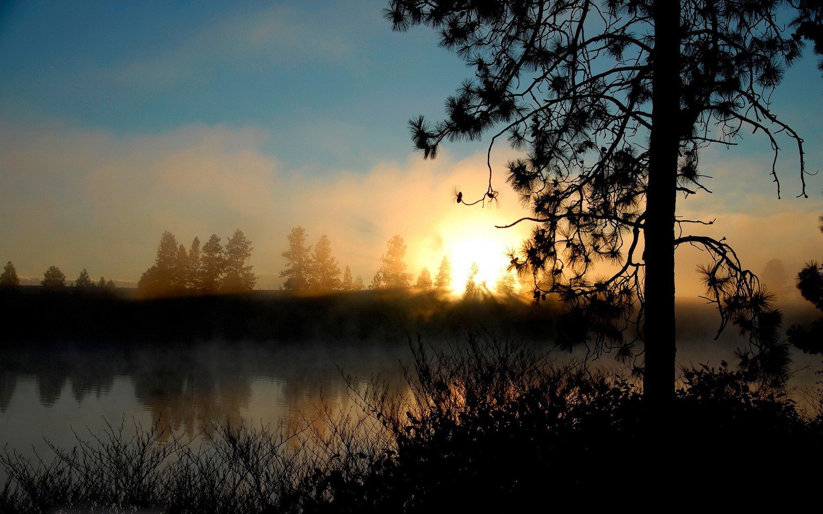 natur himmel sonne see