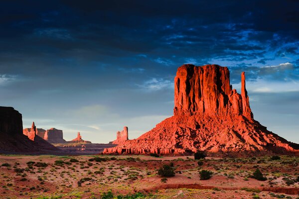 Deserto insolito negli Stati Uniti