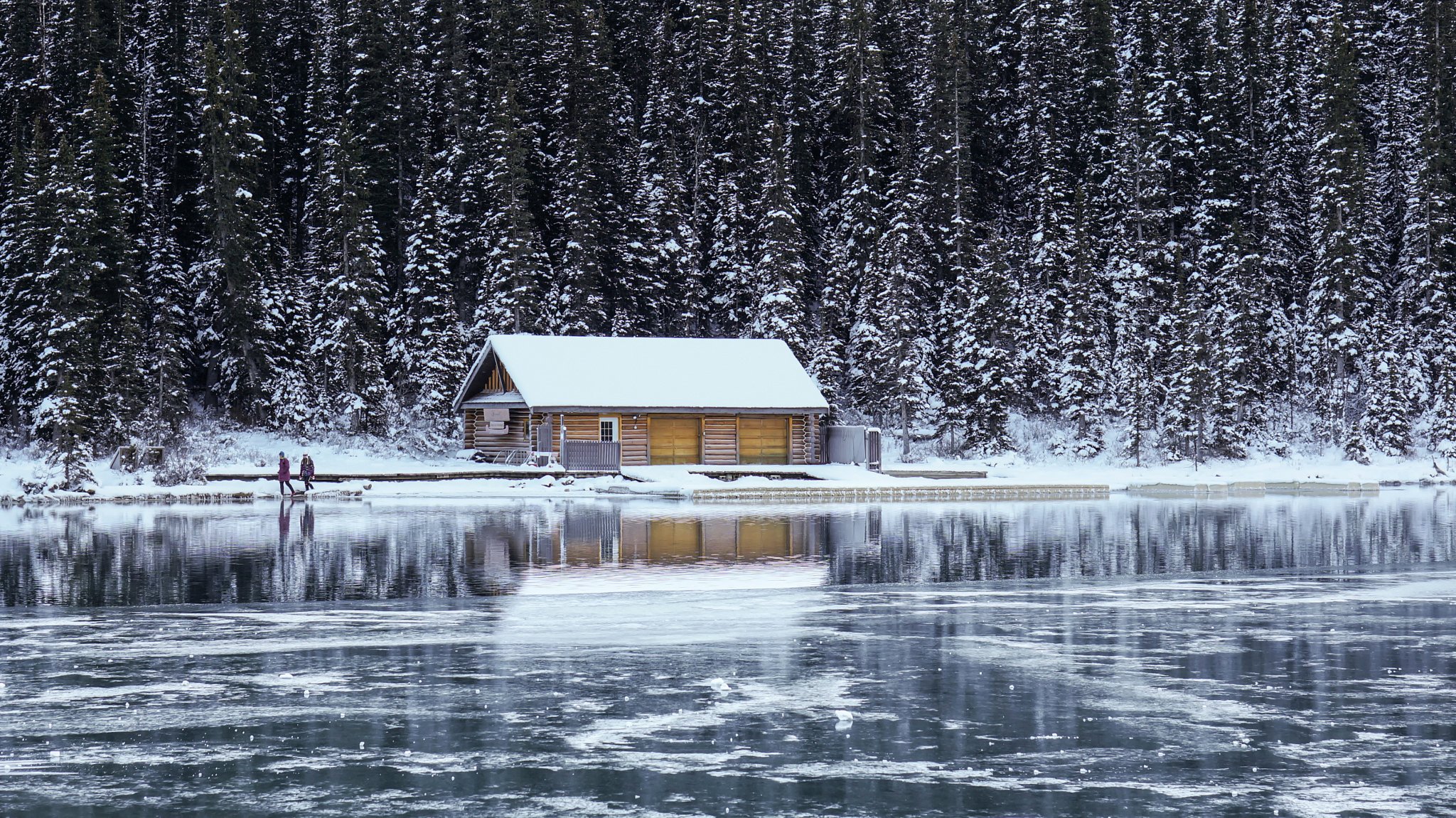 little house maison rivière forêt