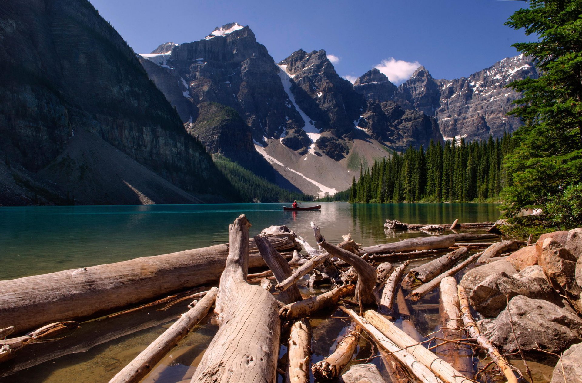 montagne foresta fiume alberi natura paesaggio canada