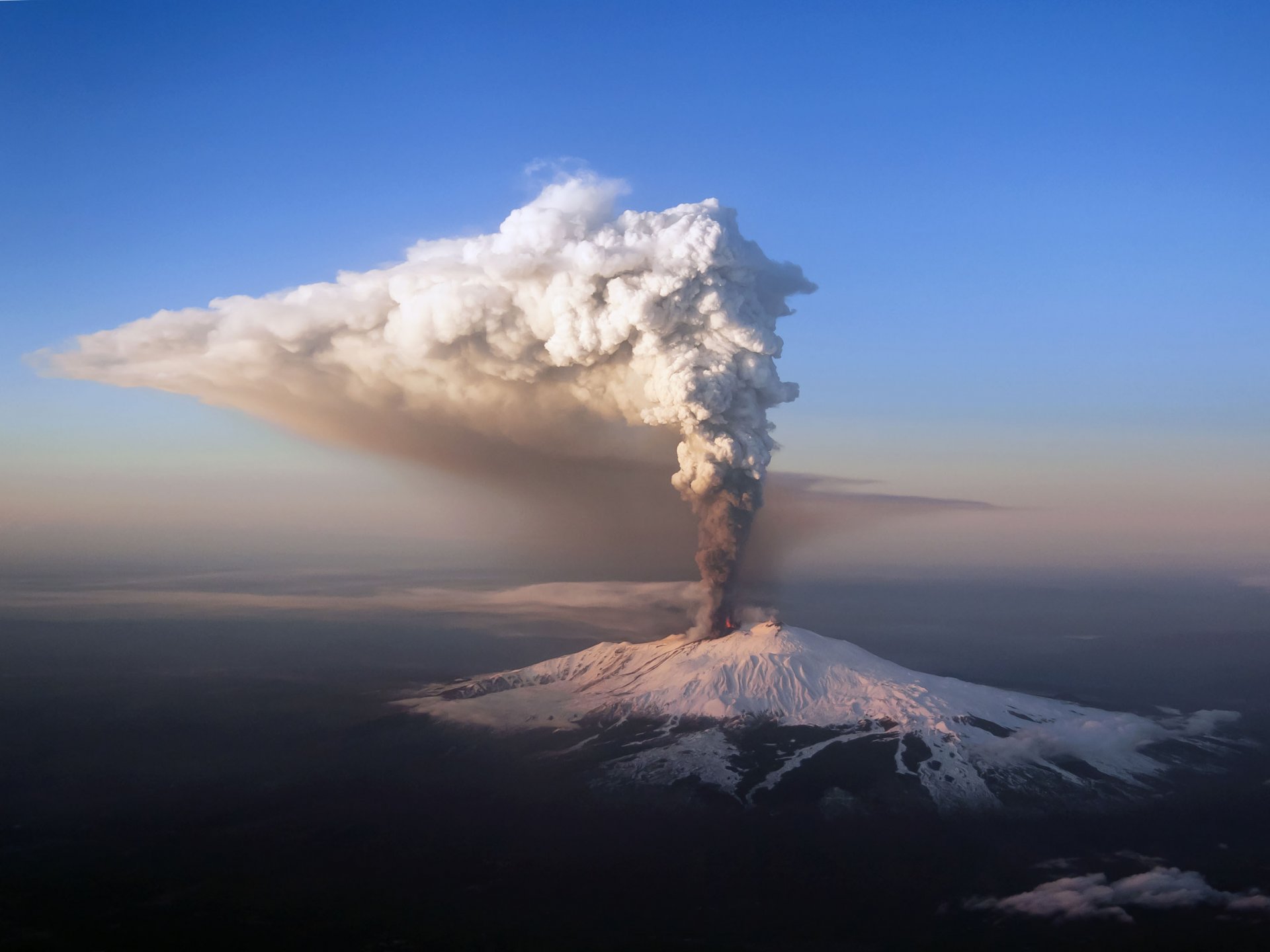 etna wulkan sycylia włochy przyroda