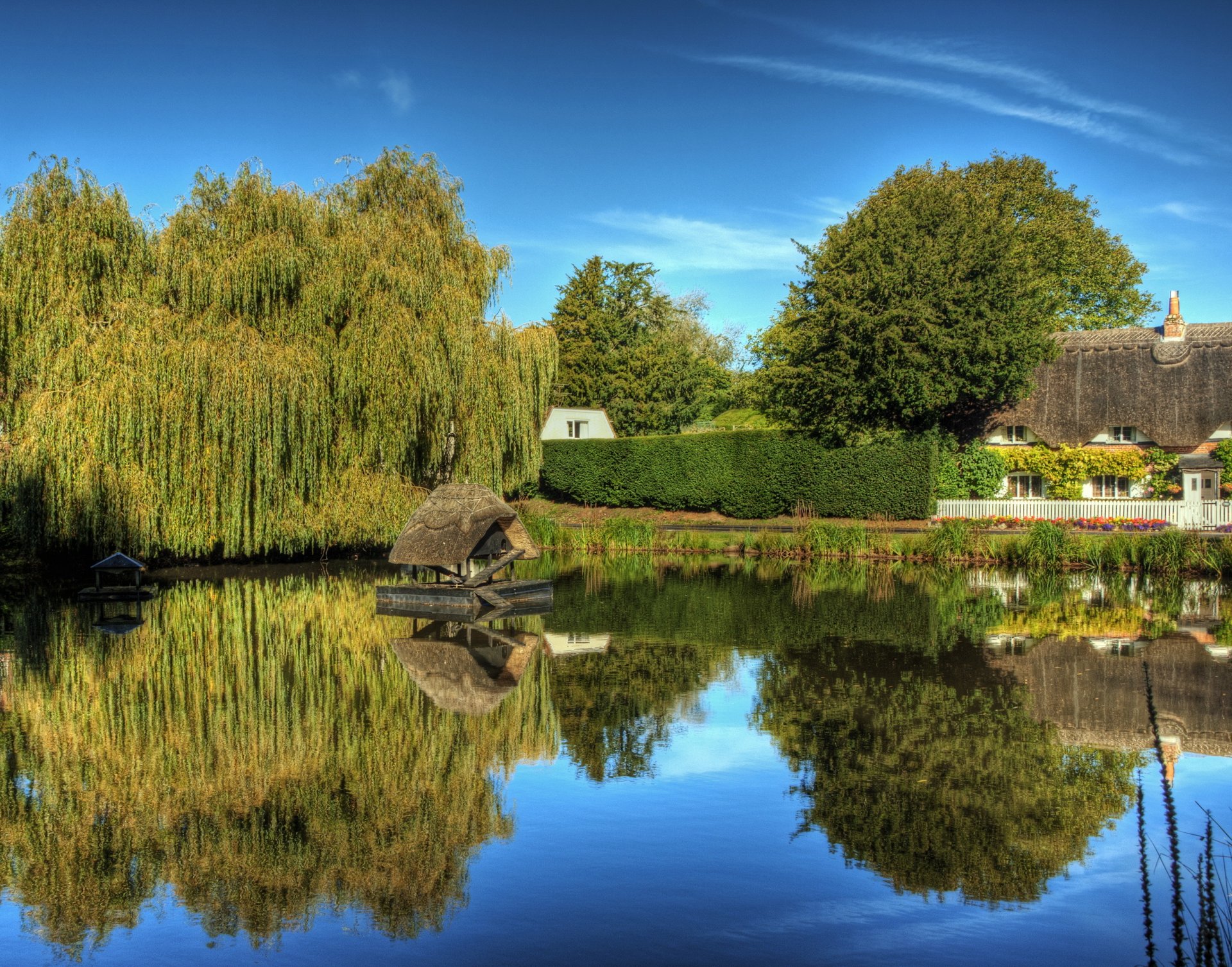 england pond water crawley winchester town photo