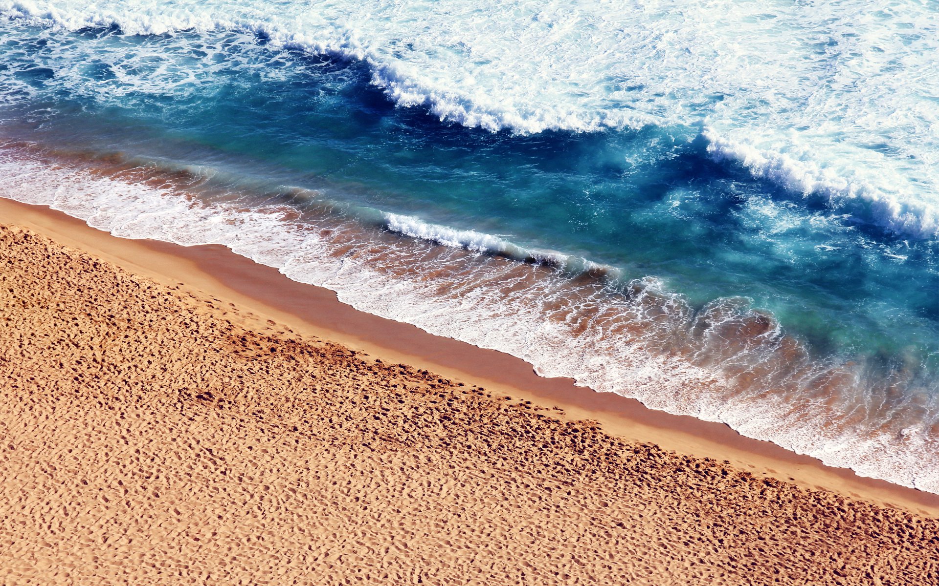 küste meer strand sand wellen natur