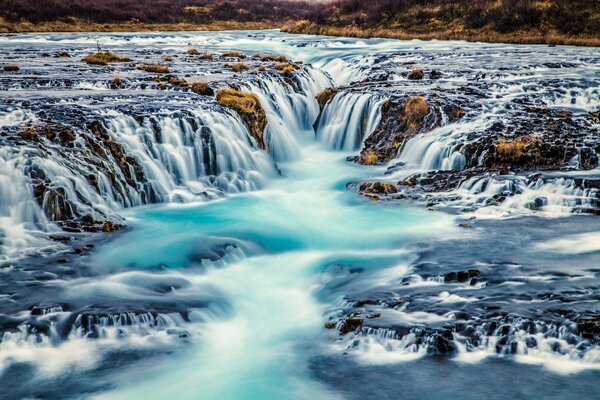 A boiling river somewhere in California