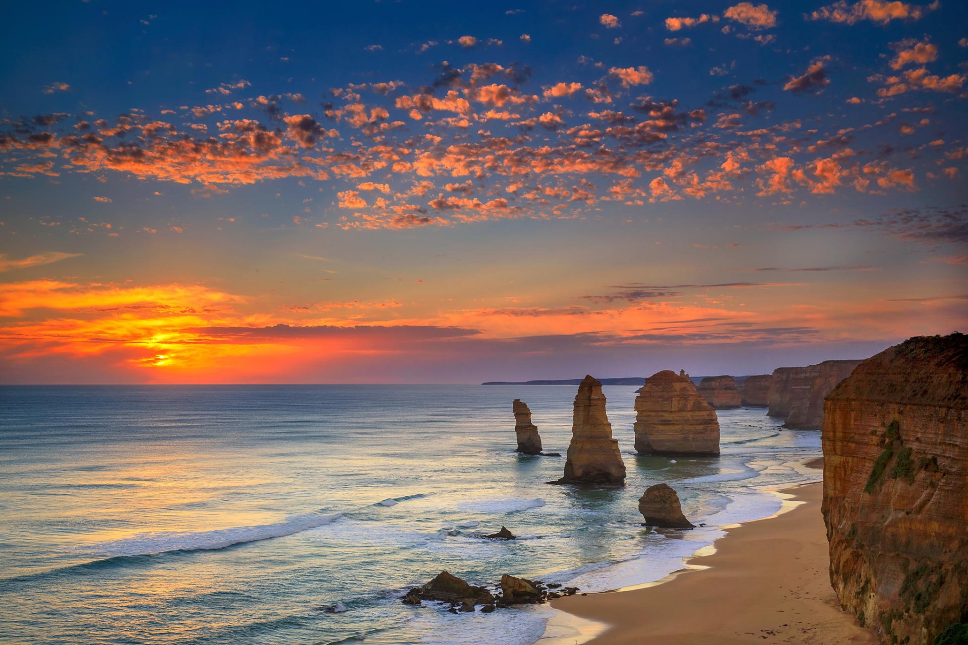 plage mer rochers paysage