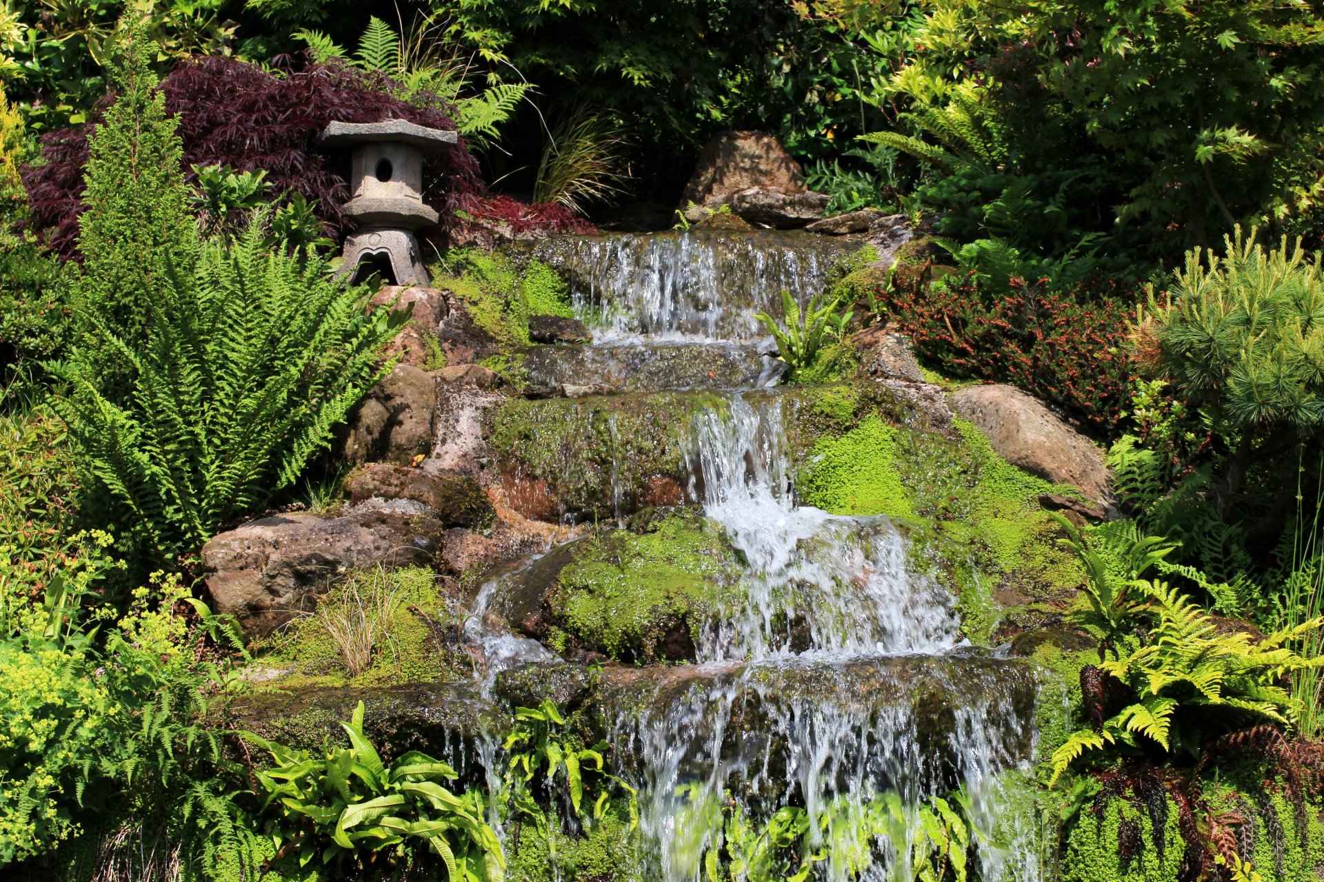 united kingdom mount pleasant garden kelsall supplies green creek waterfall