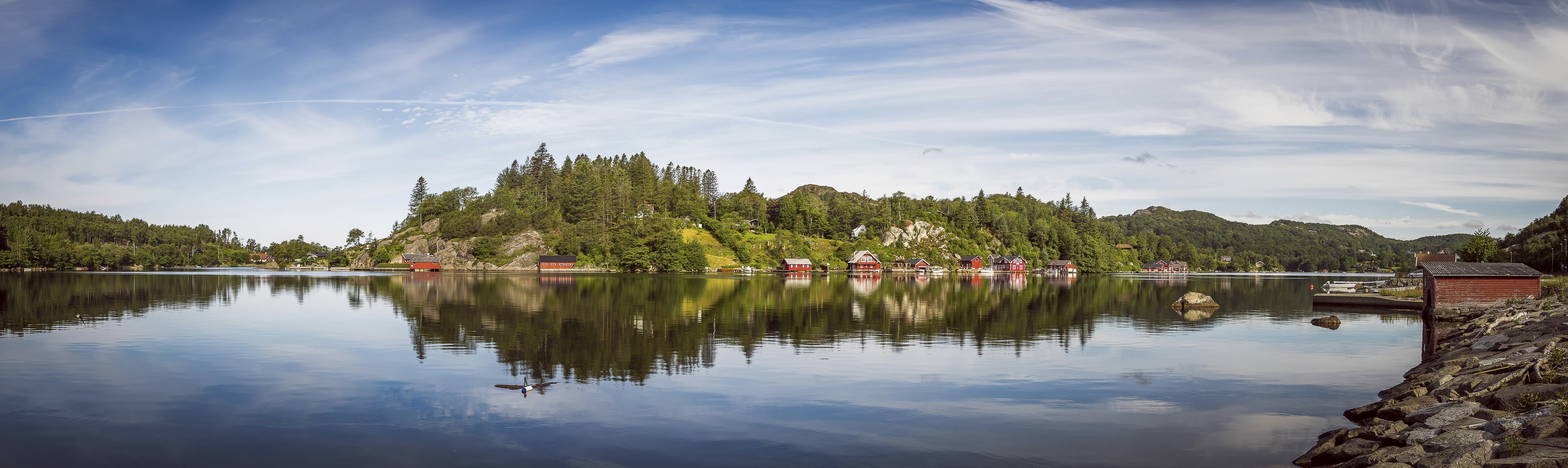 kjeøy egersund norway panorama