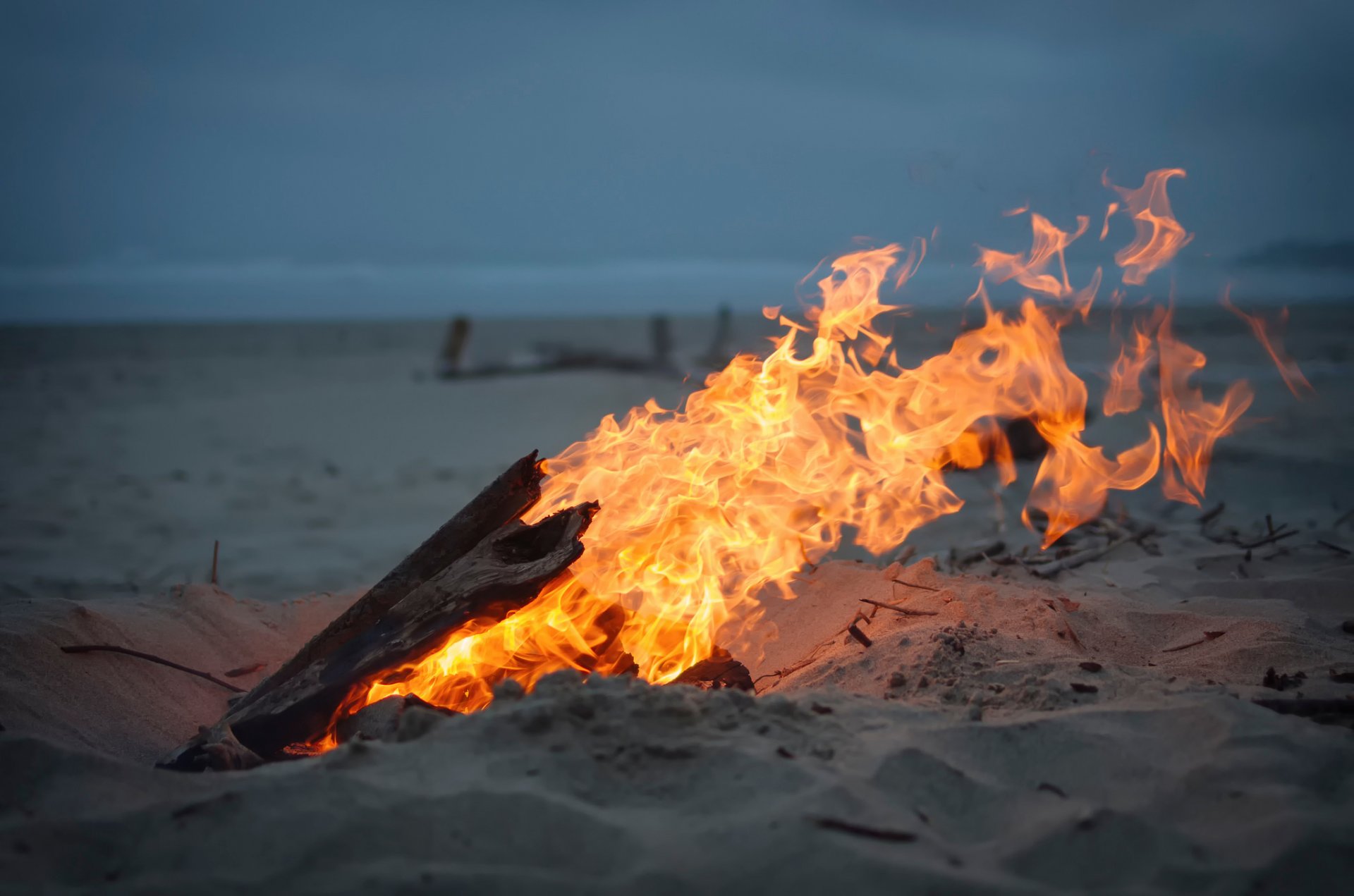 sand feuer