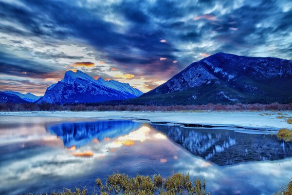 Mountains in the National Park of Canada