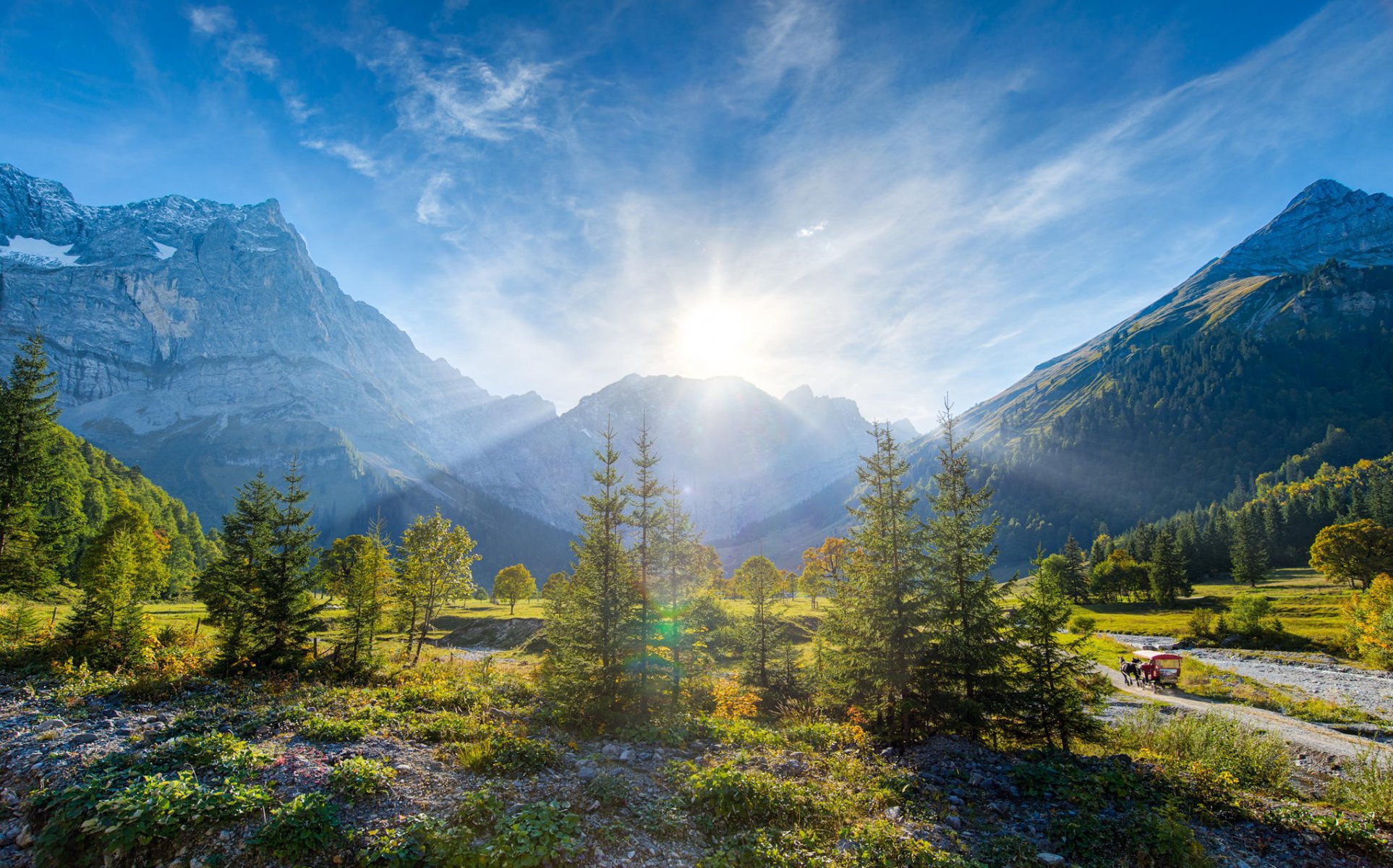 montagnes alpes nature paysage