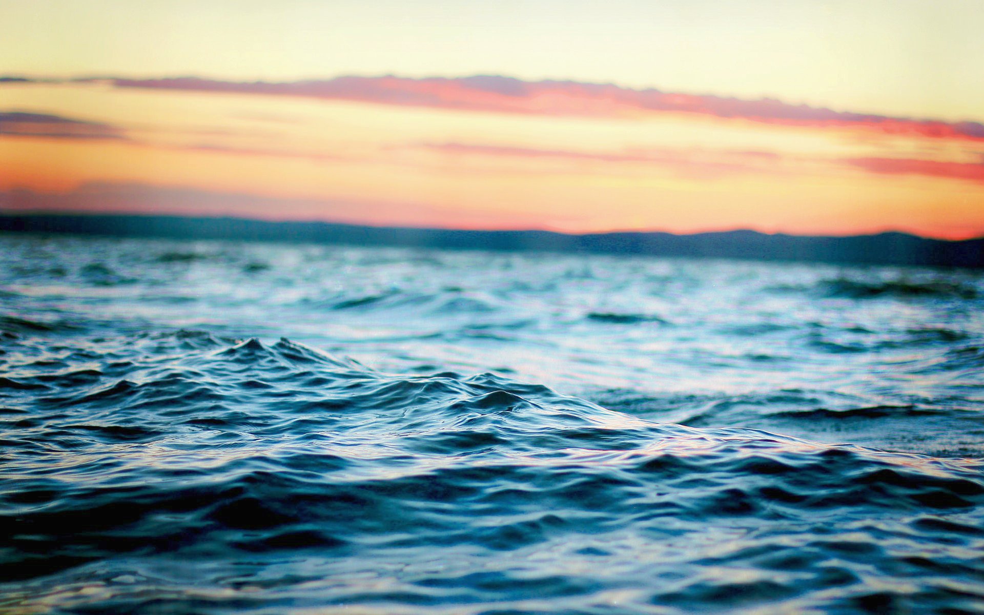 natura mare fiume acqua onde oceano cielo nuvole tramonto alba giorno sfondo