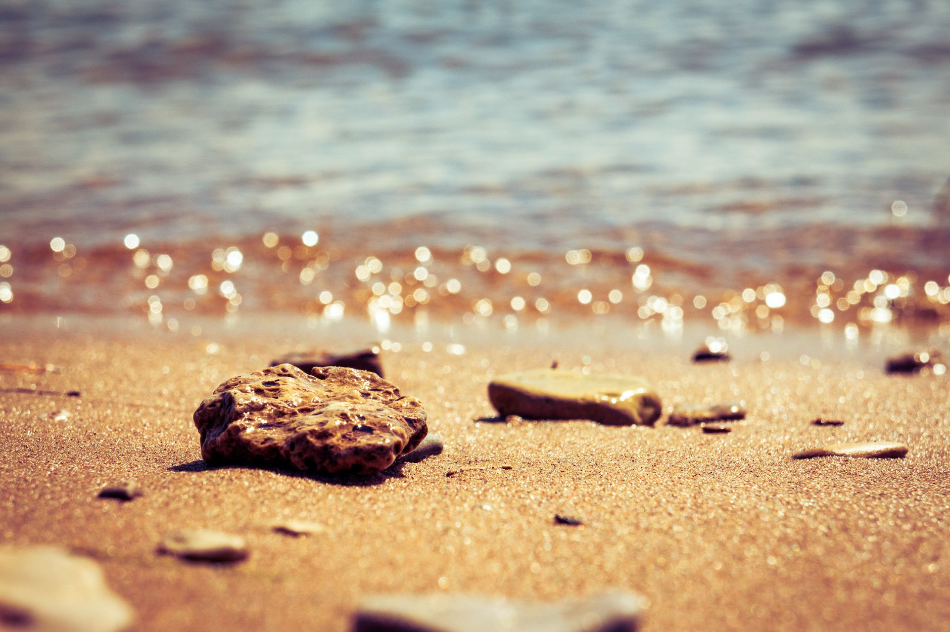 kazan russia water surface of nature stones sand beach sun