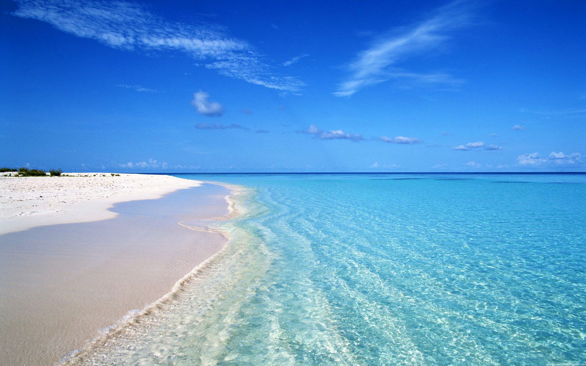 meer himmel wasser wolken ufer sand landschaft paradies ruhe erholung