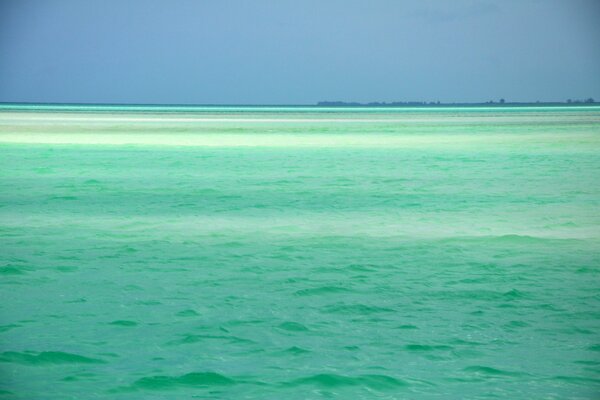 Foto océano Caribe paisaje
