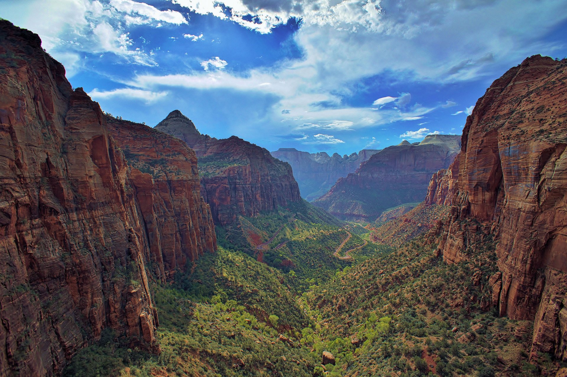 zion national park utah zion canyon river virginia