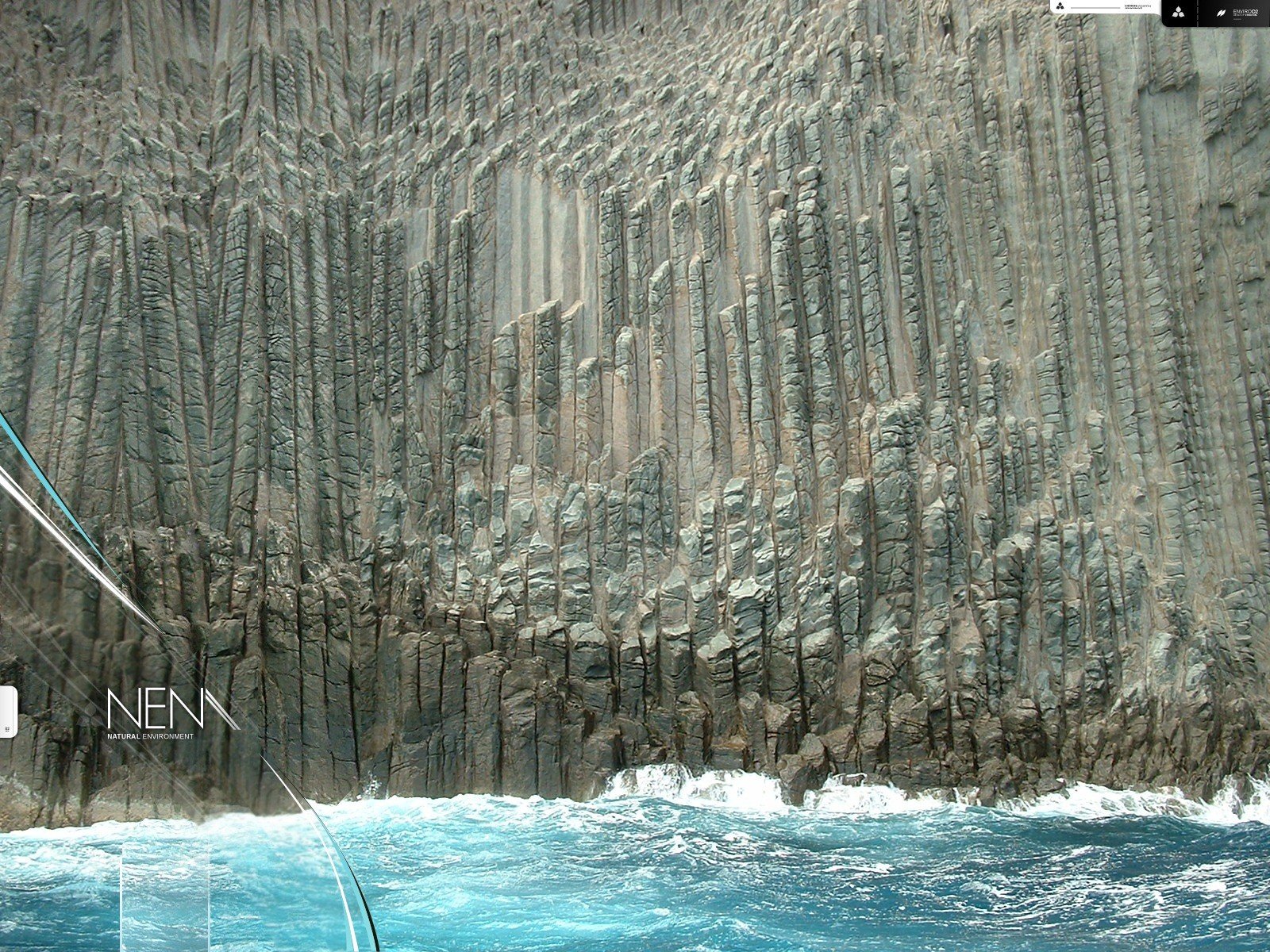 mer roche vague pierre