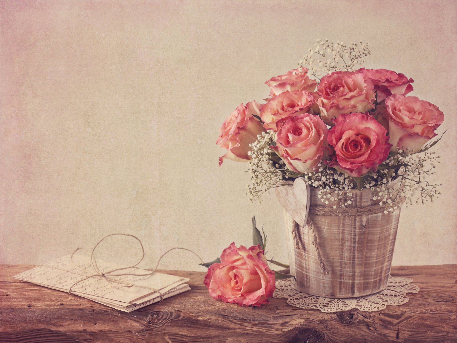 vintage stile rosa fiore bouquet rose vintage