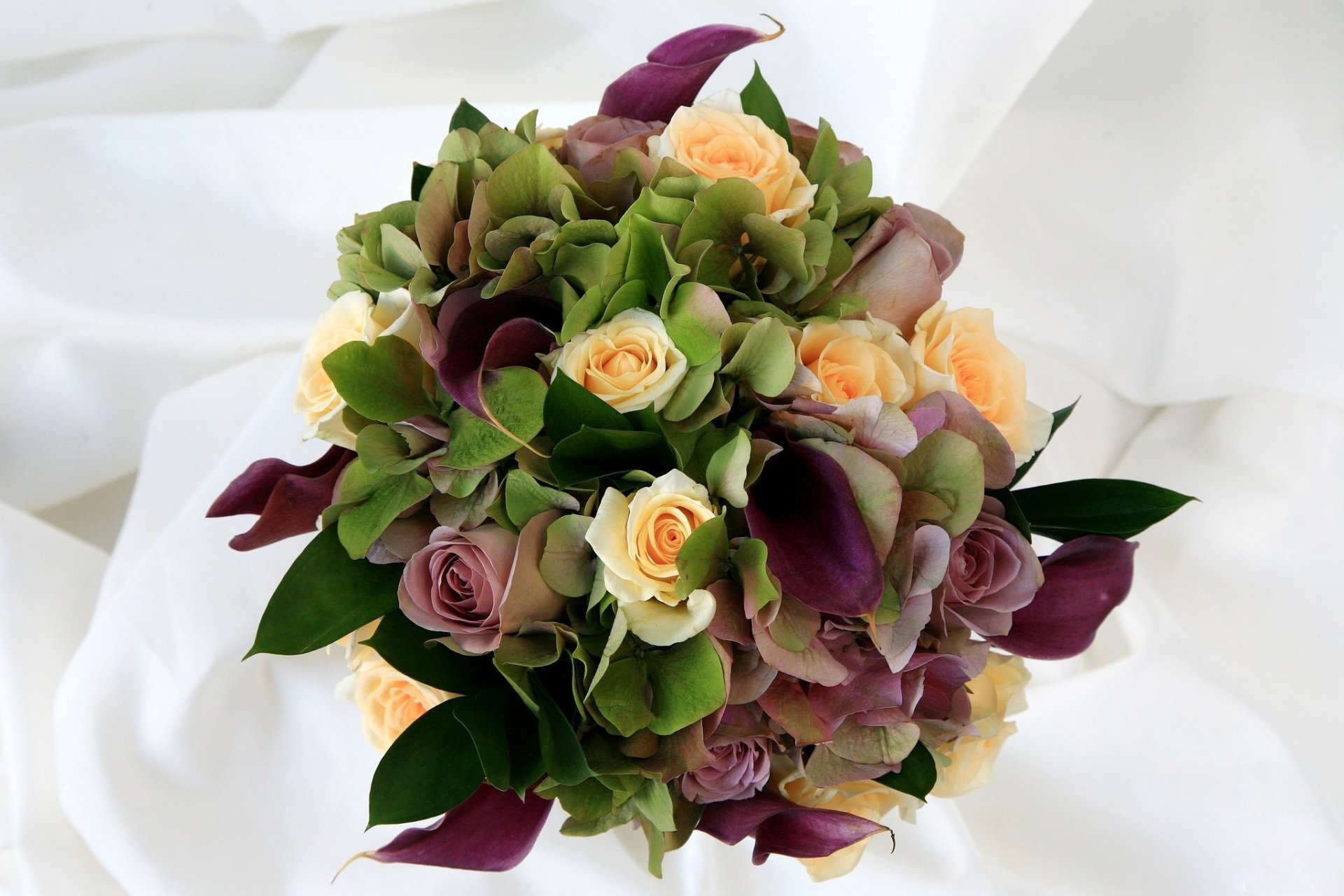 bouquet composition roses flower