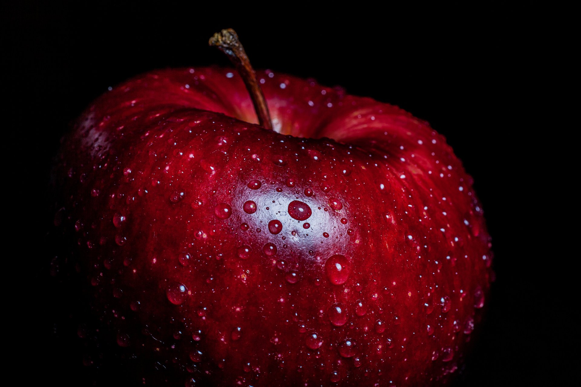 apfel makro hintergrund