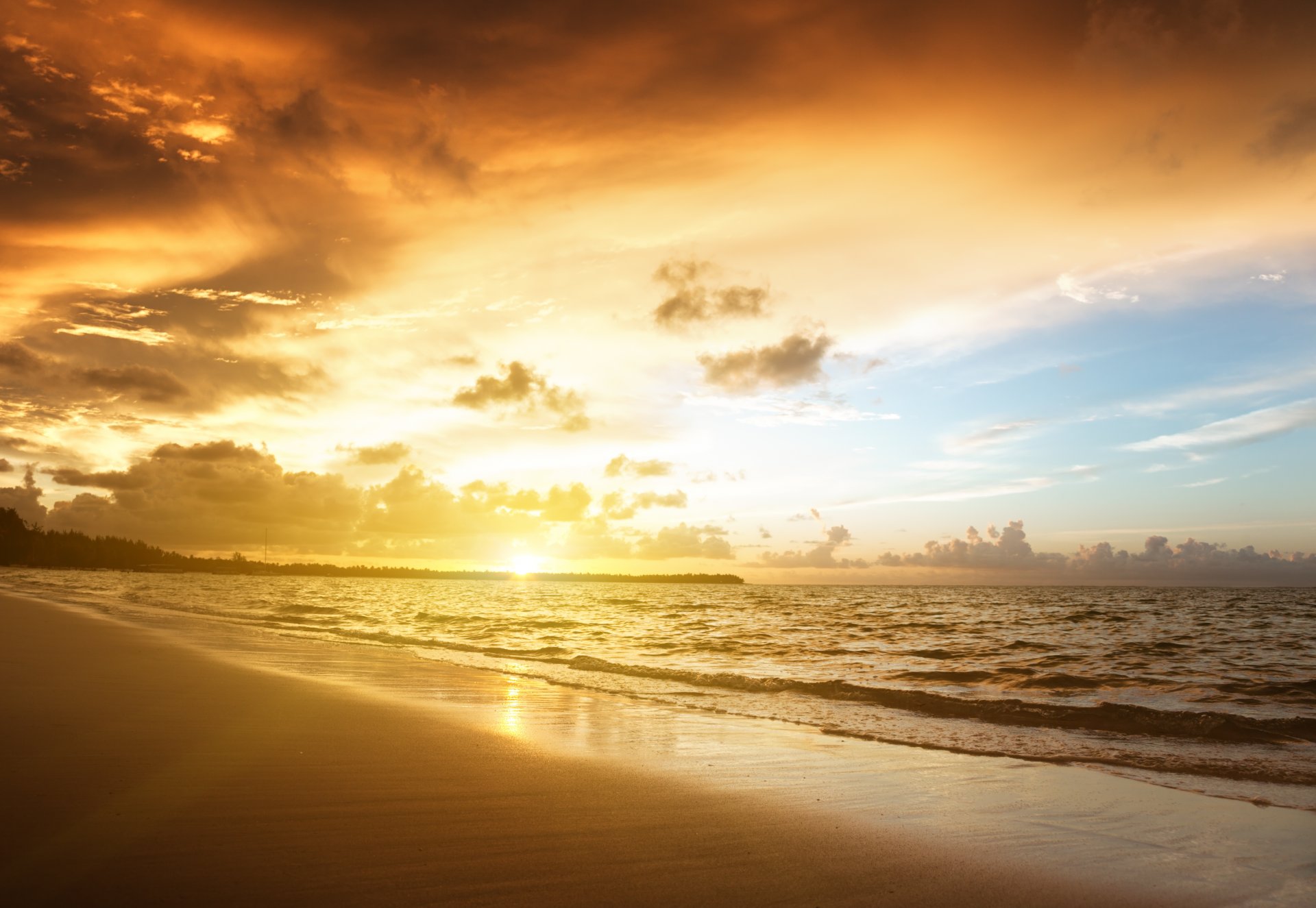 natura paesaggio cielo nuvole sabbia mare spiaggia tramonto