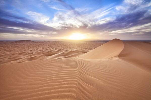 Desktop wallpaper with desert