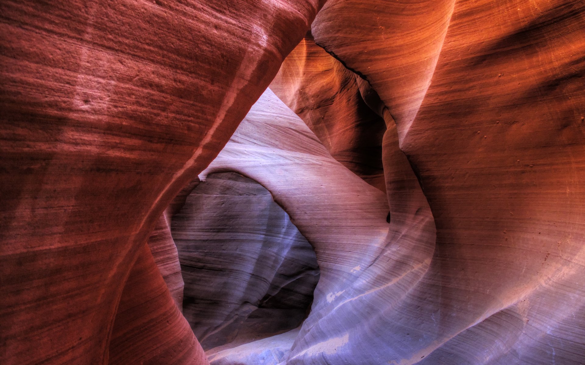 natura canyon dell antilope canyon grotta rocce struttura