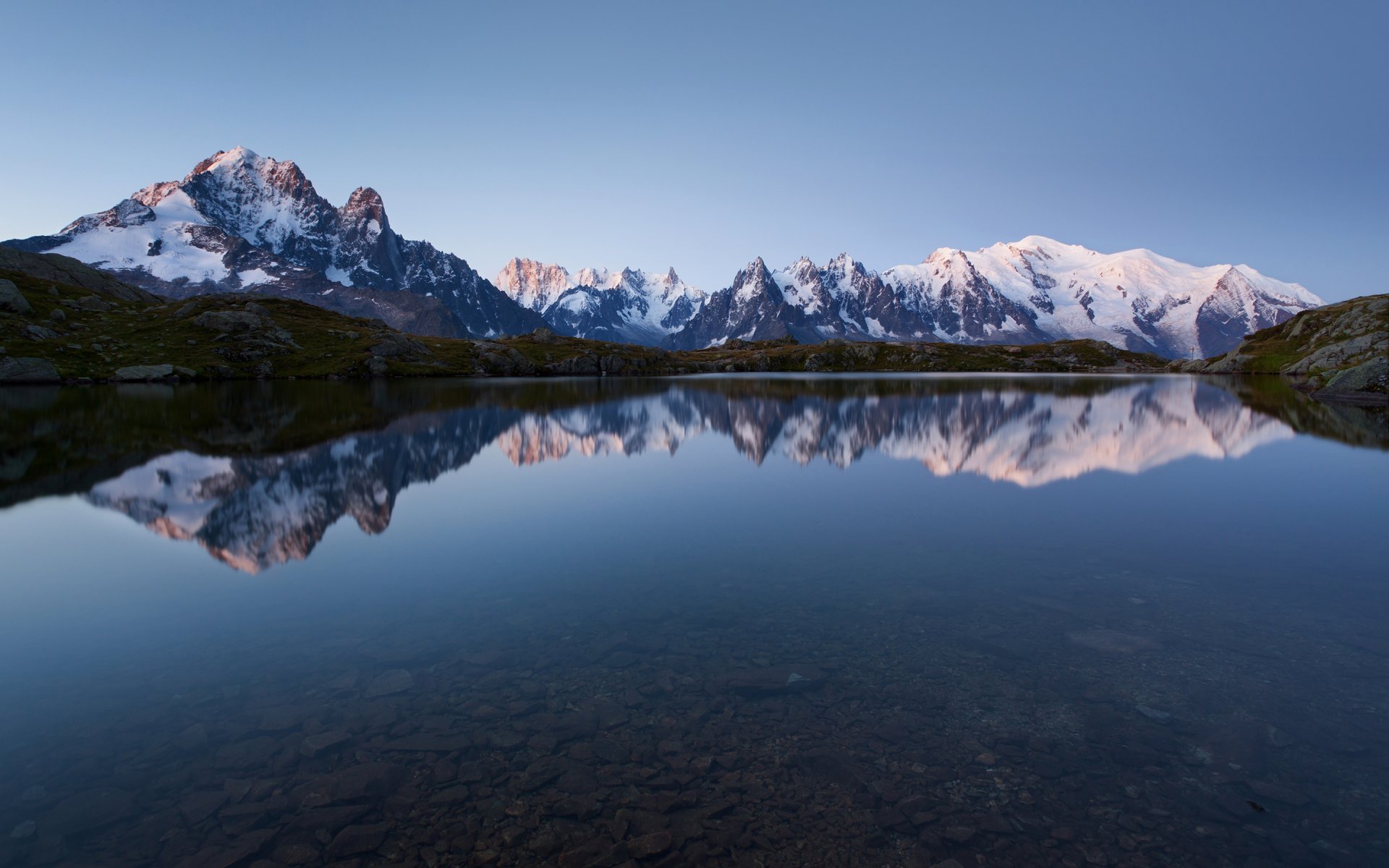 lac de chésery francja jezioro góry