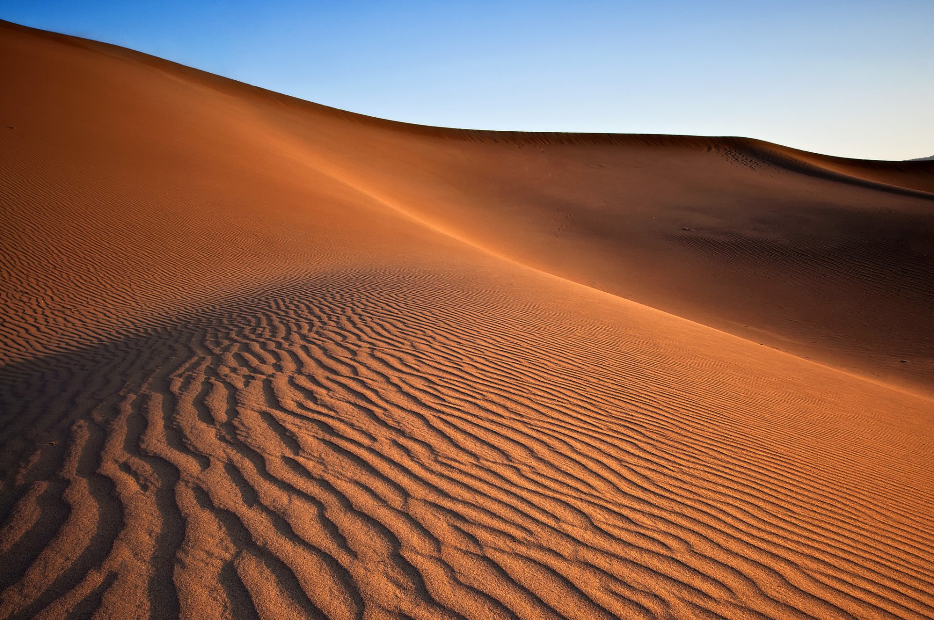 natura deserto cielo sabbia dune barkhans