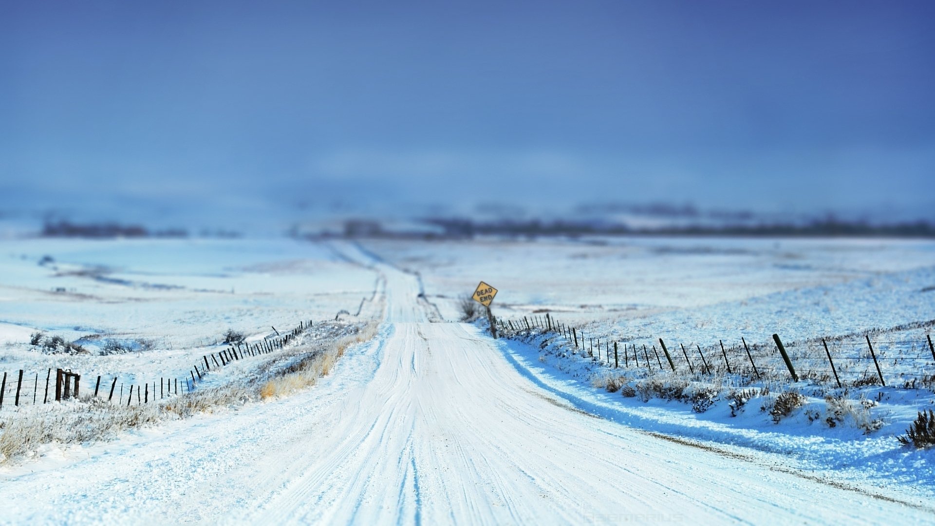 natur landschaft straße winter schnee gras zeichen fokus himmel winter fokus 1920x1080