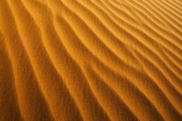 Arena en el desierto en el Teléfono