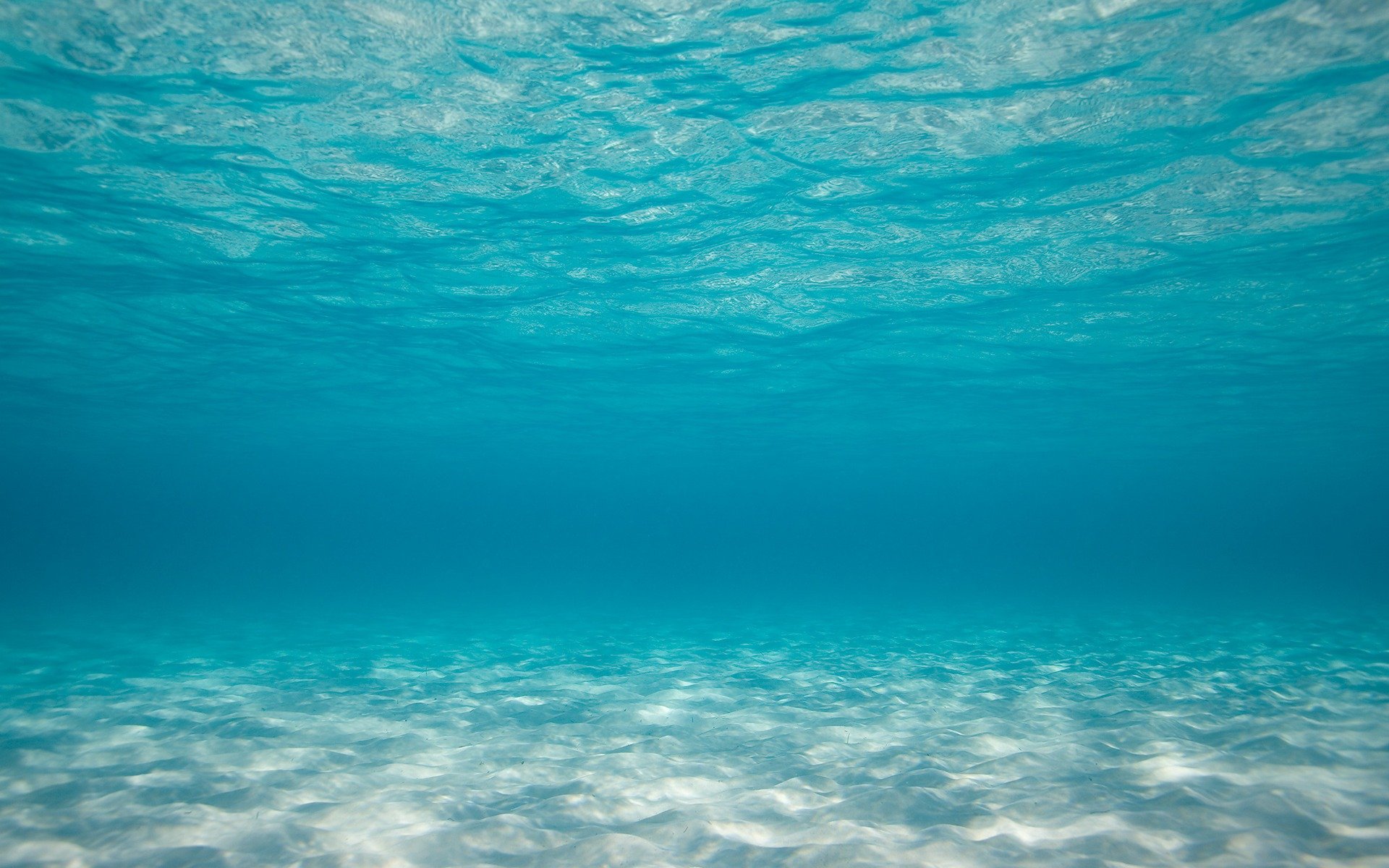 ocean water under water blue the bottom sand