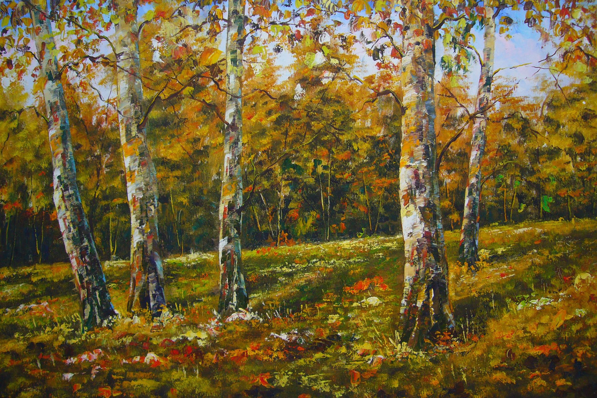 naturaleza arte pintura pinturas dibujo dibujos árboles otoño