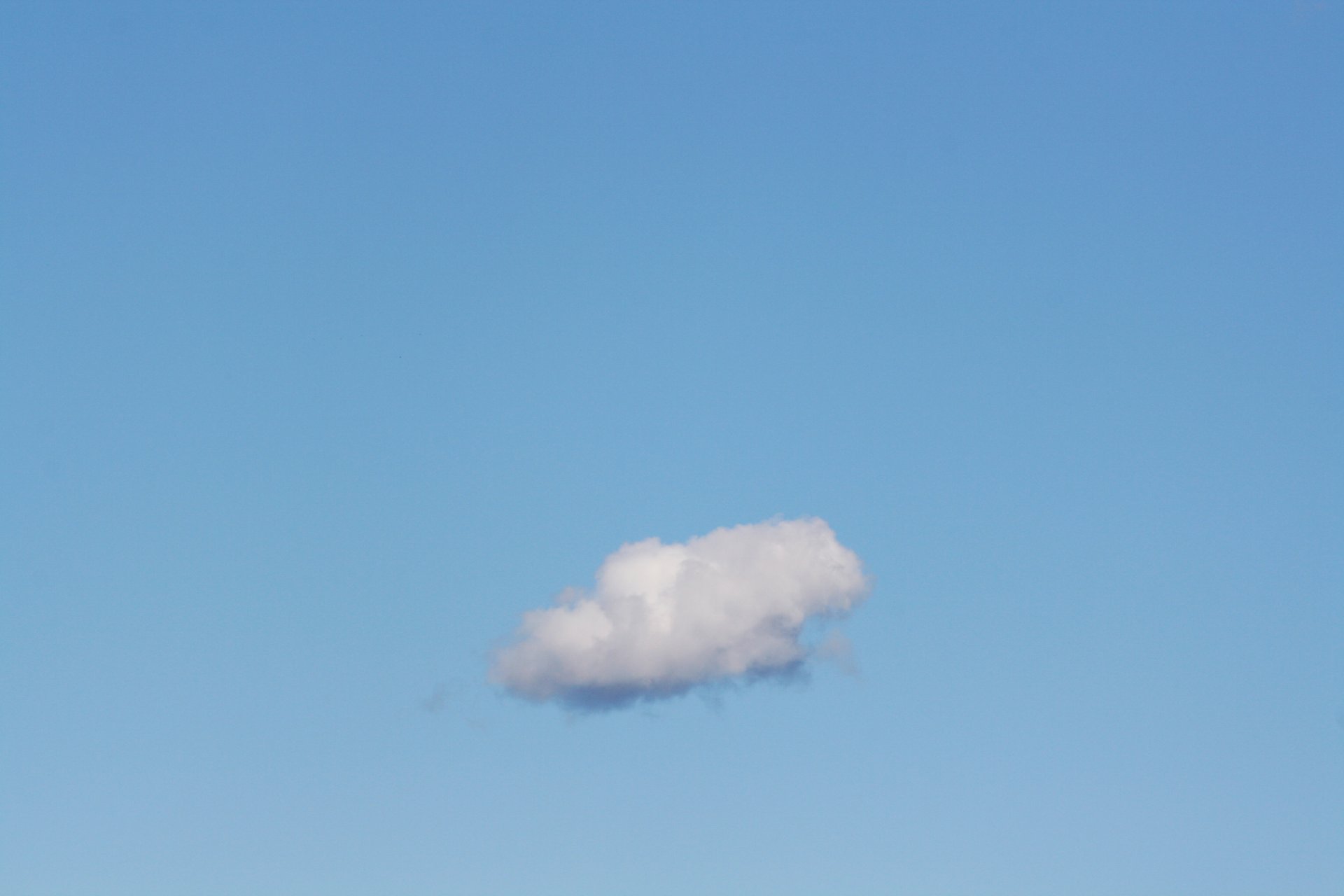 wolke blau blau schön himmel