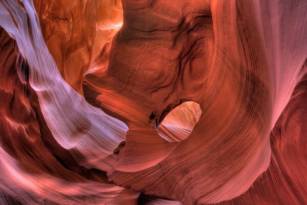 Arizona rocas de color naranja