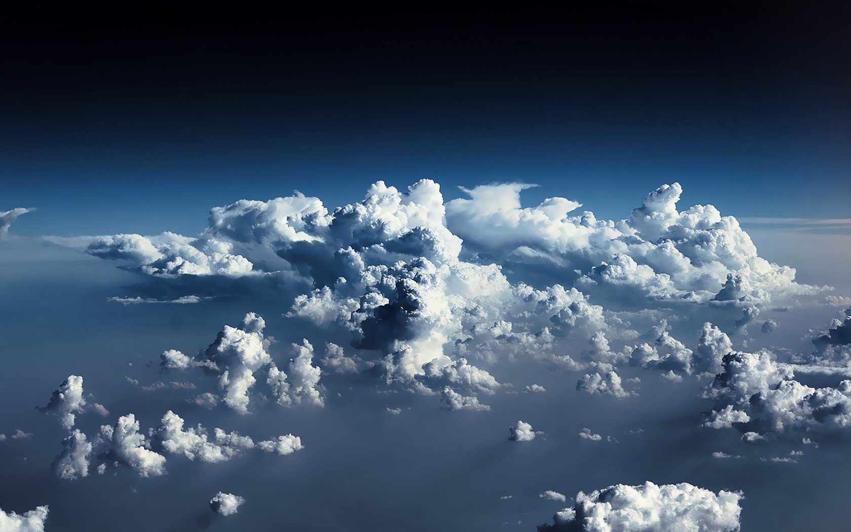 ciel nuages cumulus