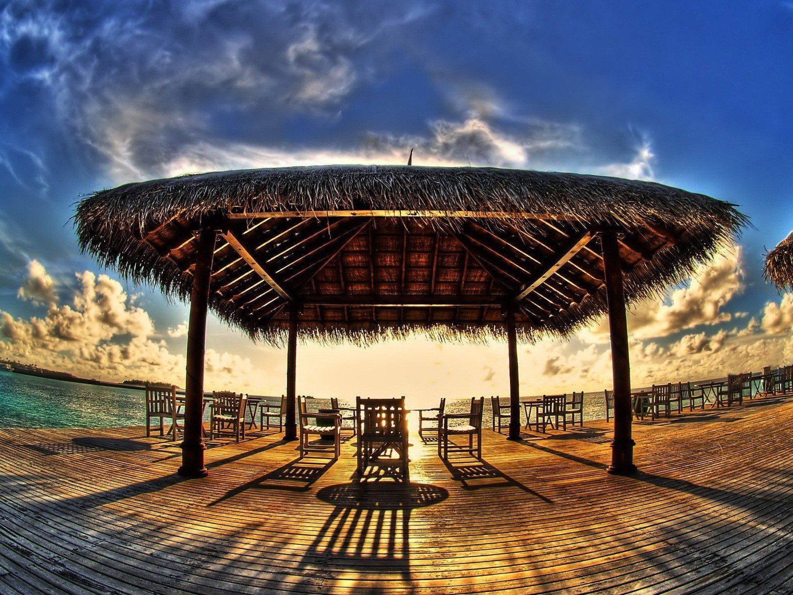 caffè spiaggia baldacchino tropici