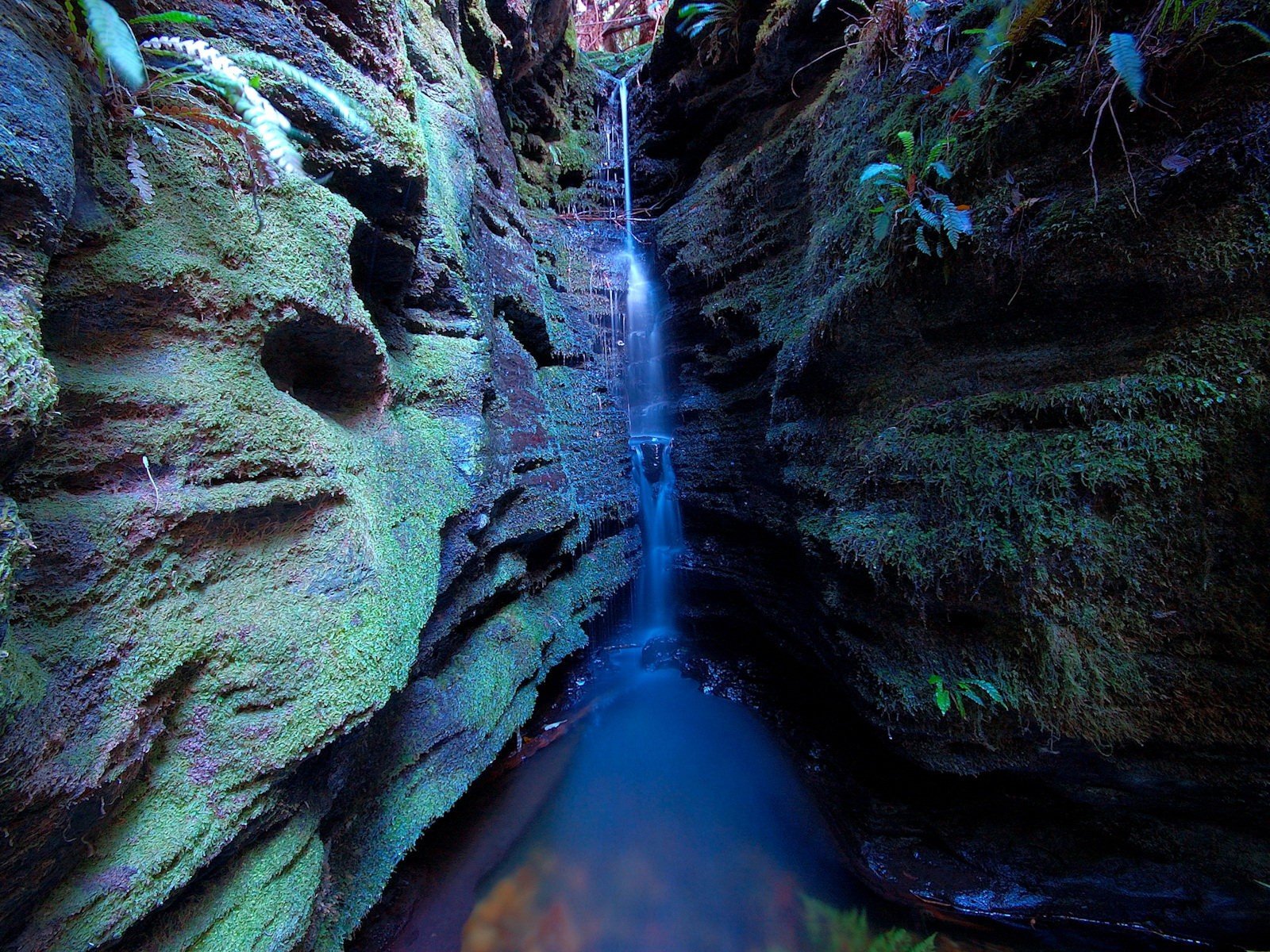 valley waterfall creek