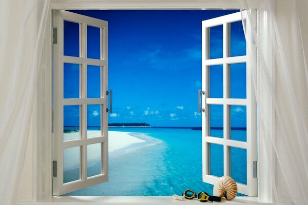 Отроем окна навстечу райской жизни