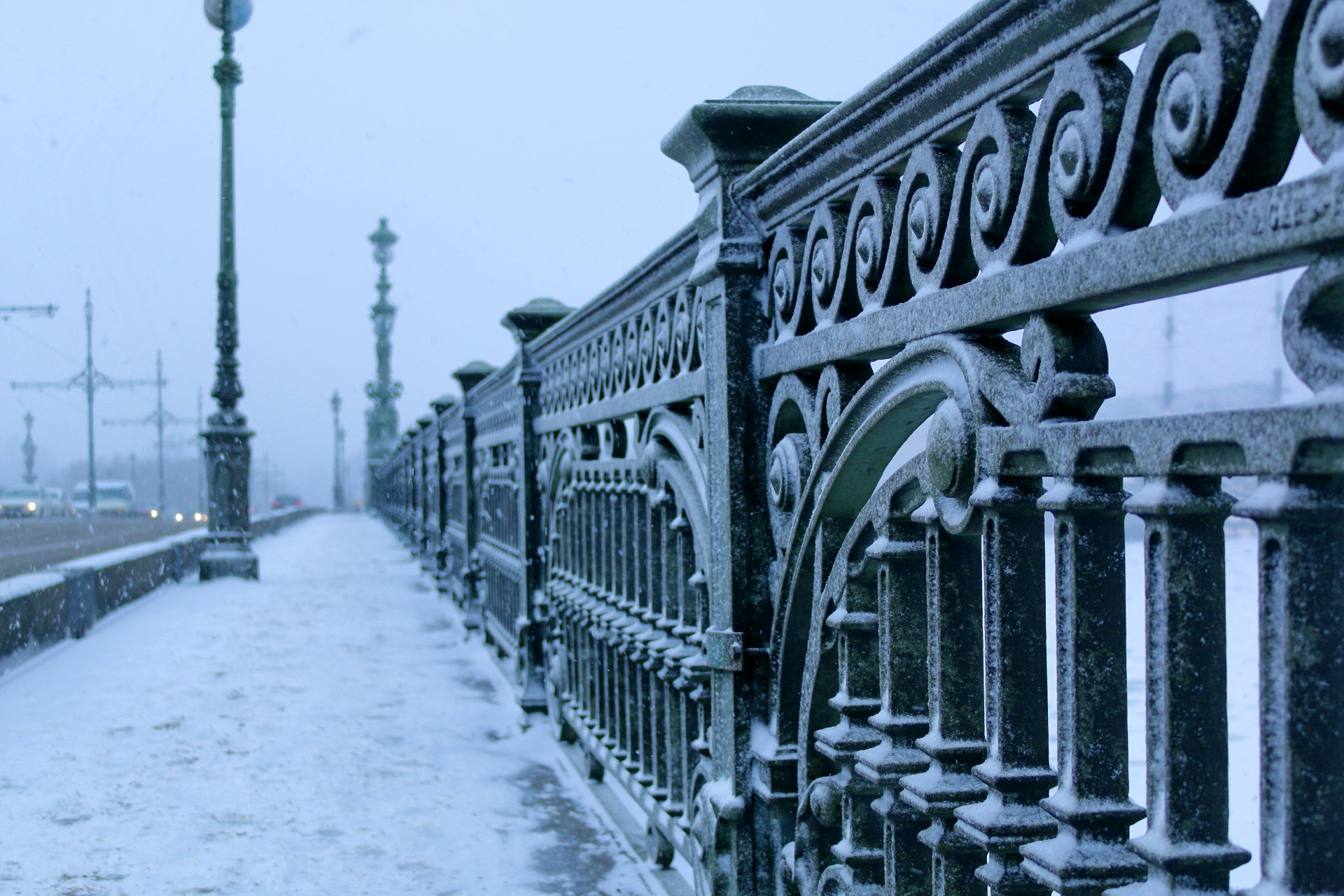 st. petersburg brücke winter frost stadt trinity winter