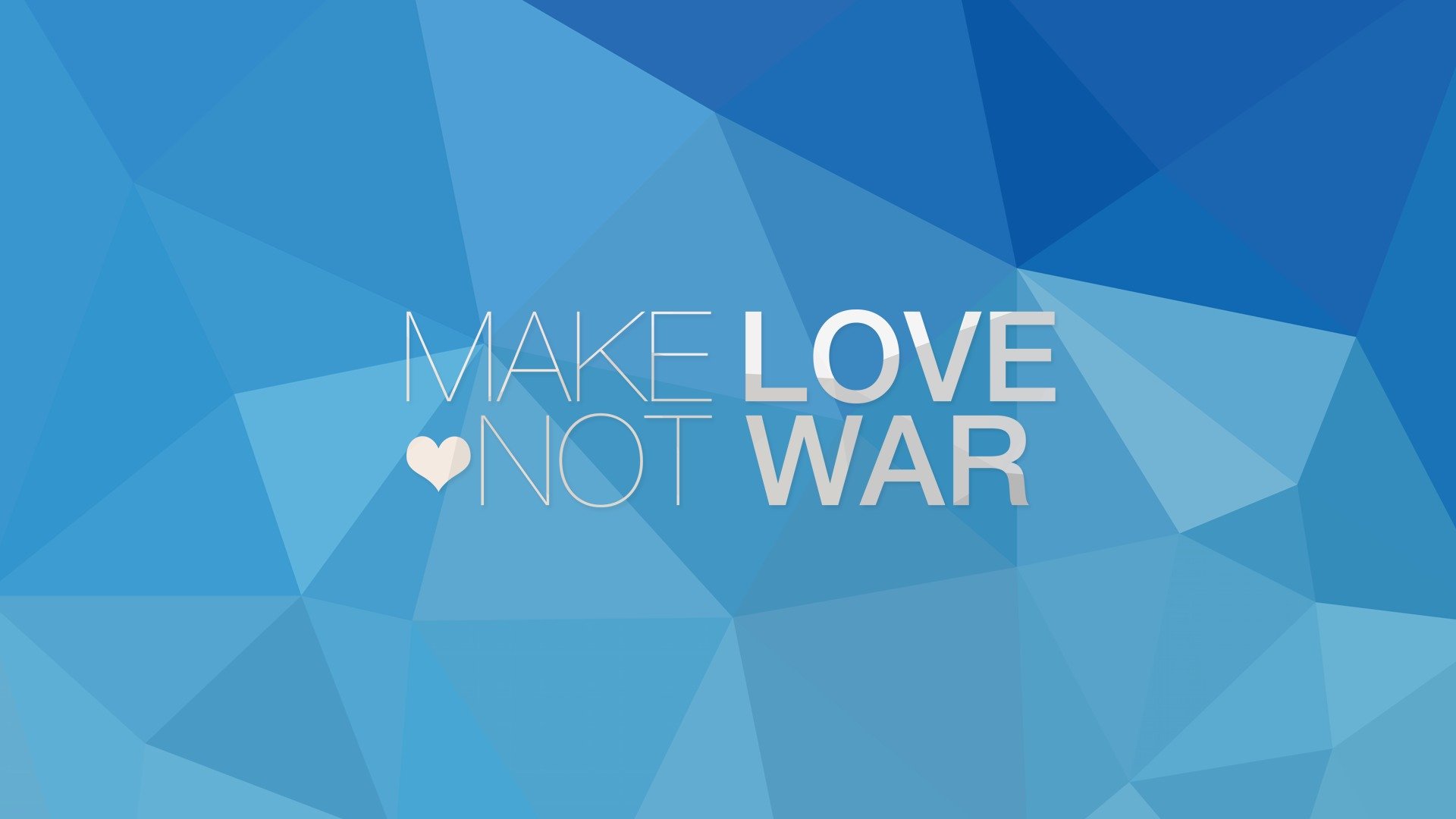 make love not war light flowers line pattern triangle face volume texture geometry polygonal geometria