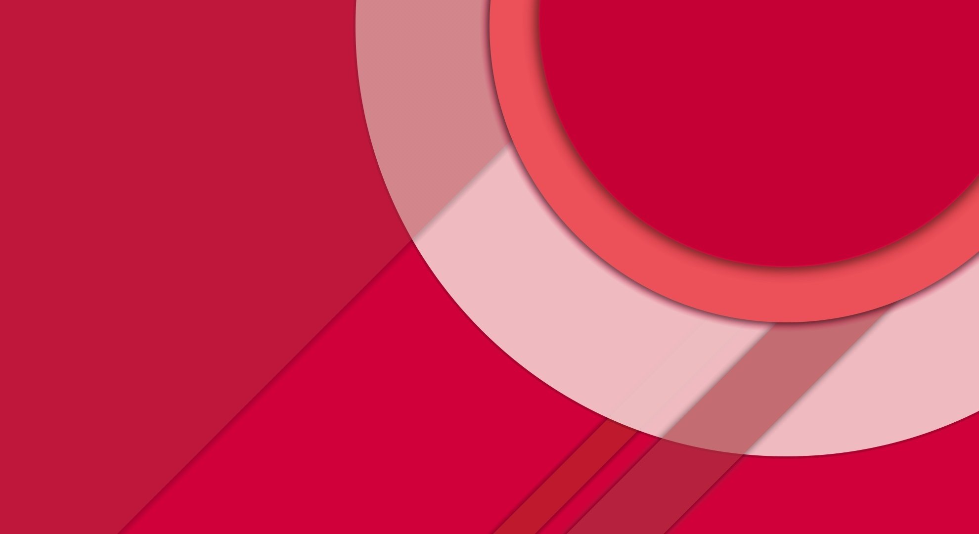 android 5.0 lollipop material design linien kreise rot hintergrund