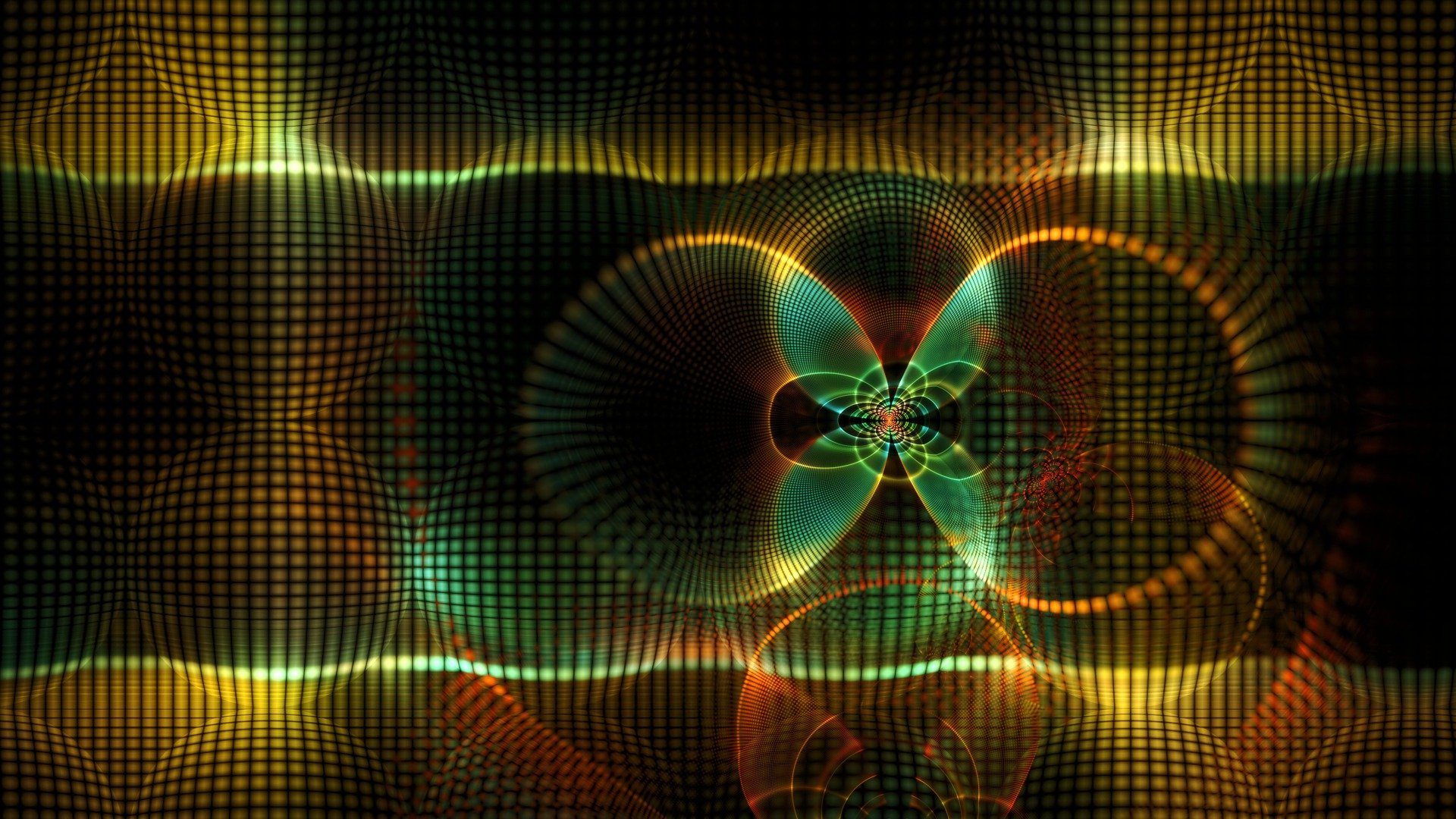 abstract fractal color