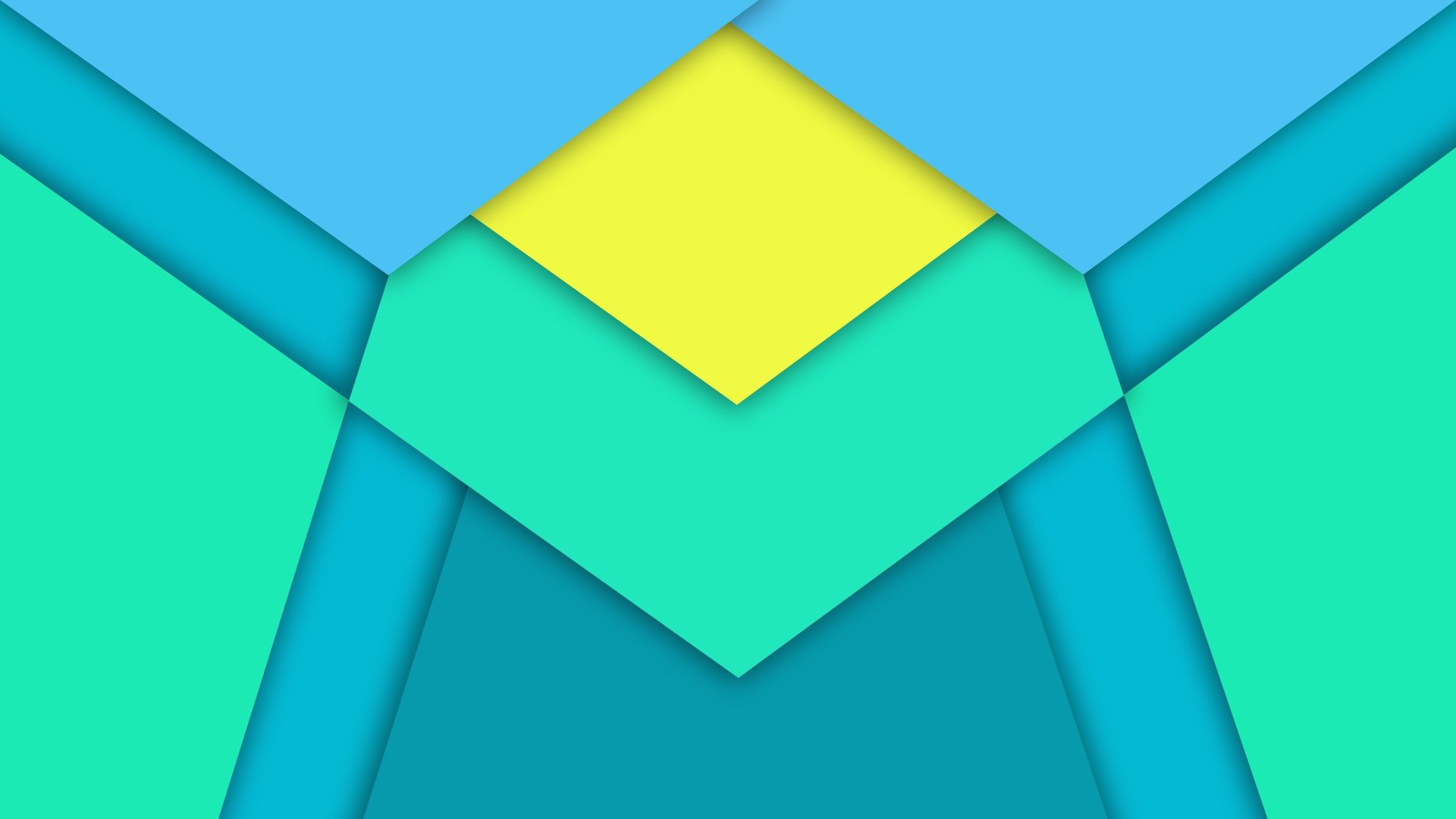 android 5.0 lollipop material design line abstraction stripes yellow blue