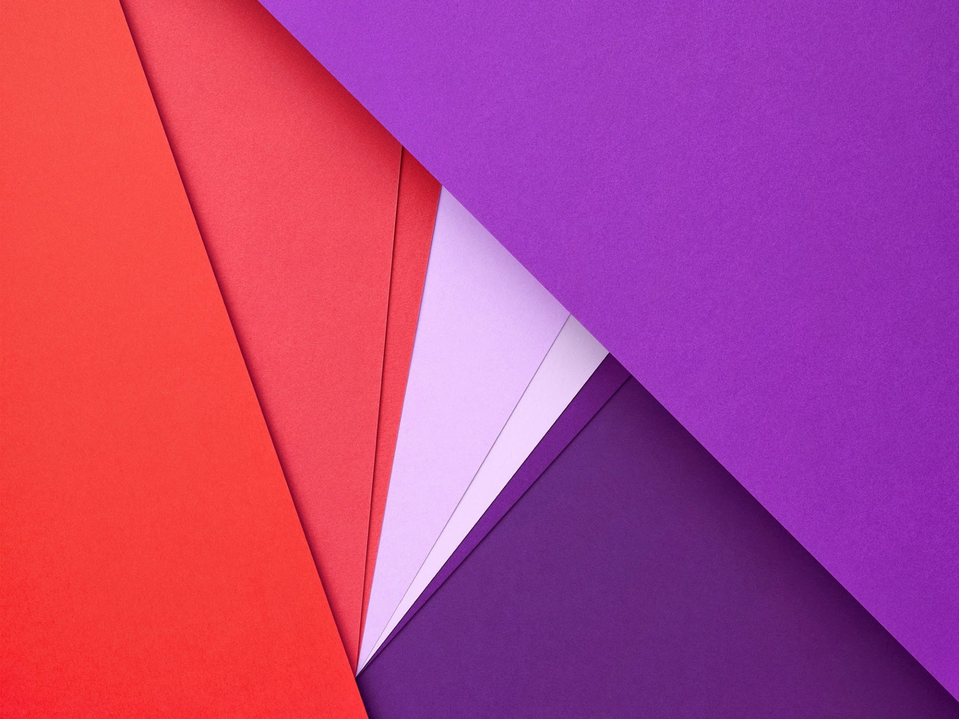 android 5.0 lollipop material design lines circles angles triangles lilac red