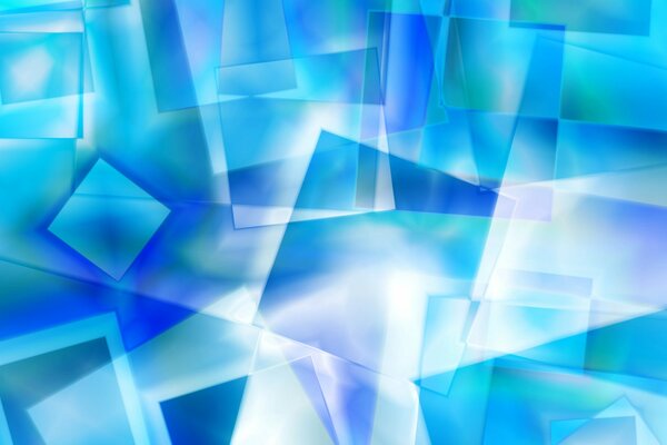 Quadrati multicolori blu, bianco e lilla