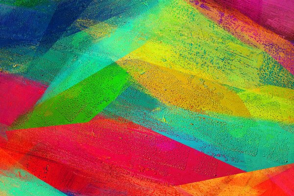 Texture multicolore peint avec des peintures