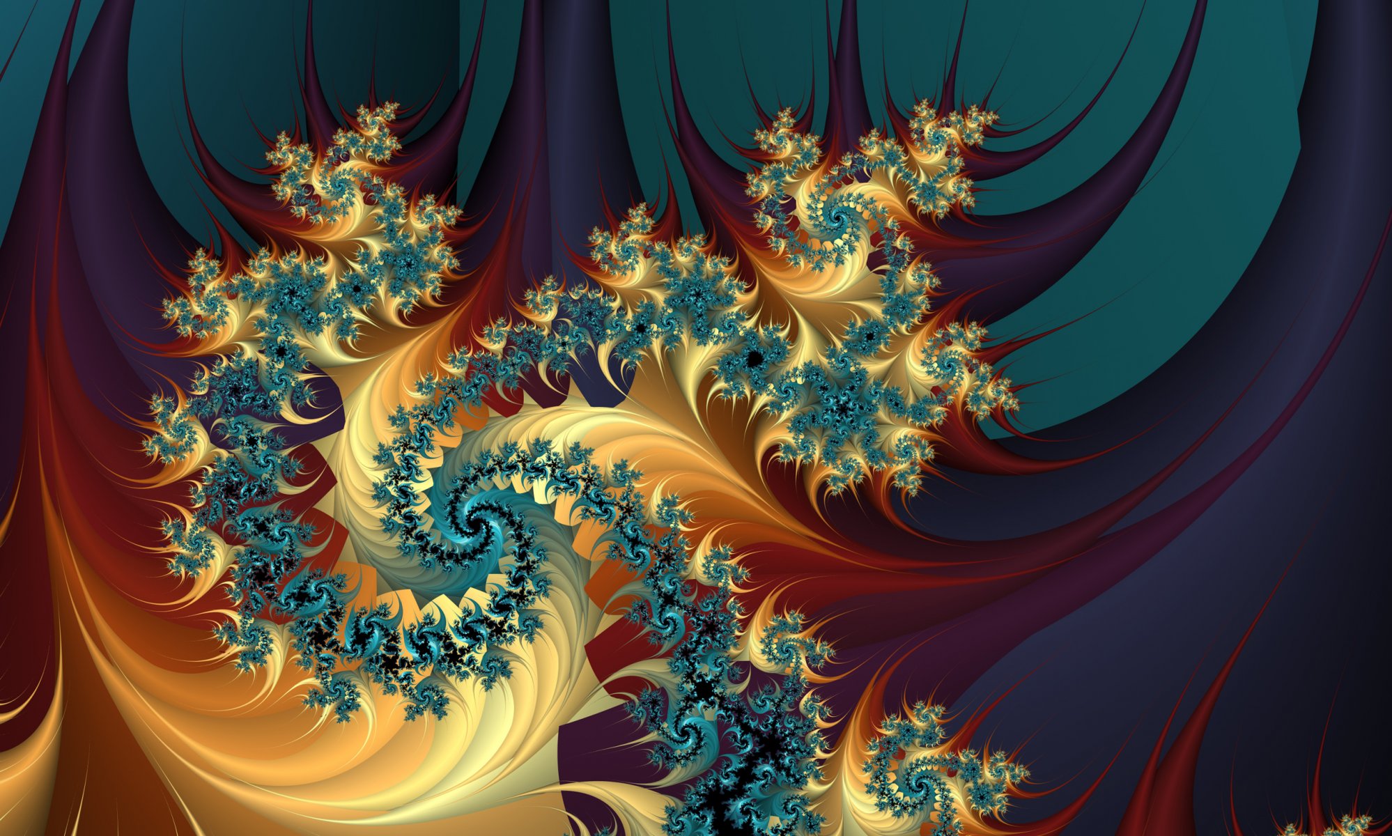 pattern fractal wallpaper