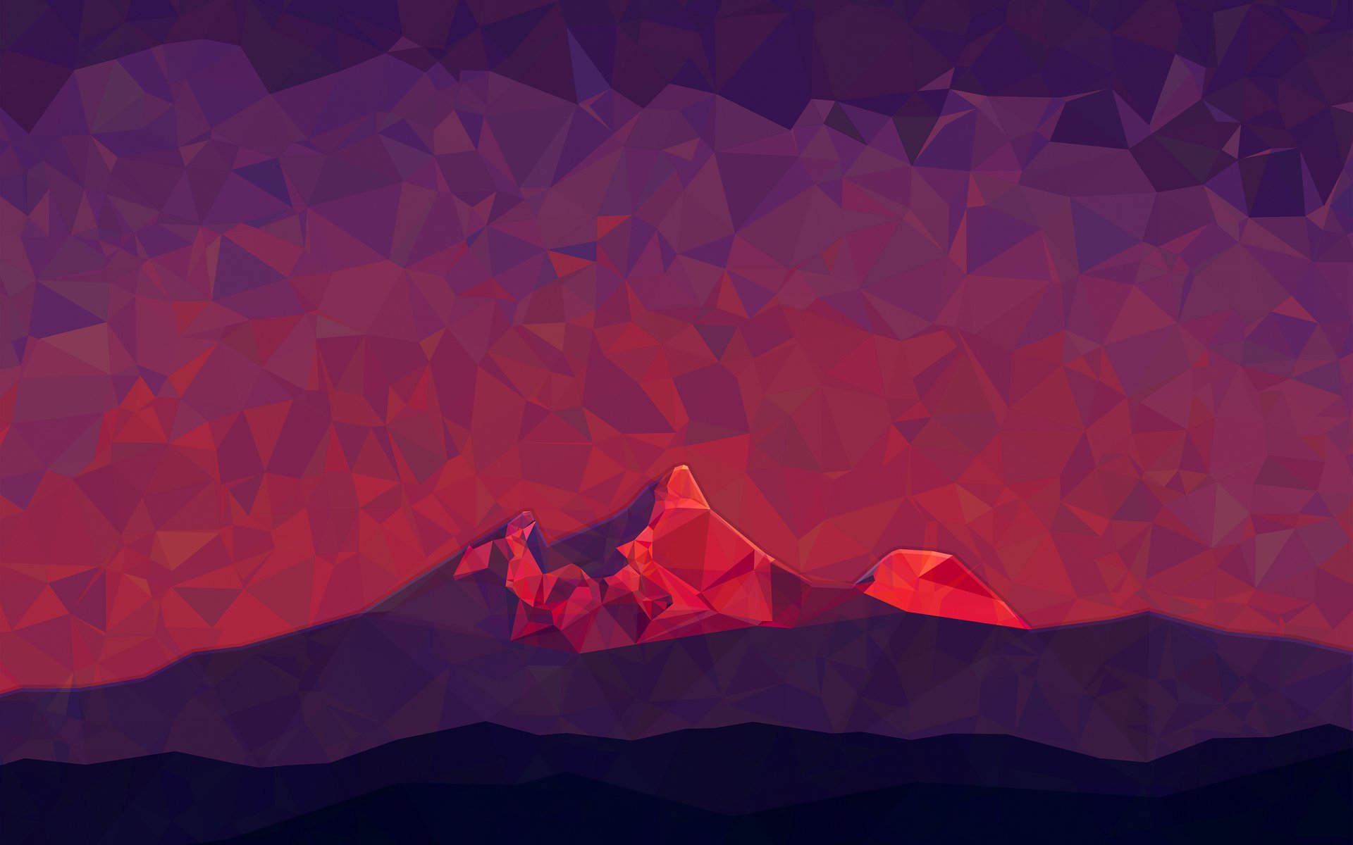 abstract mountain face hq wallpaper