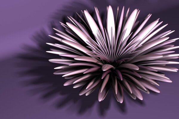 Abstraction called aster flower 